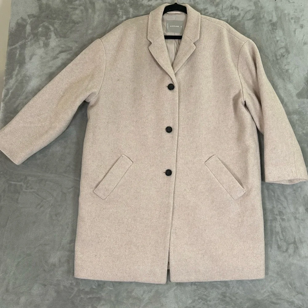 Everlane the Italian rewool cocoon coat - Picture 2 of 12